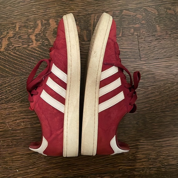 Adidas Campus sneaker in maroon, men’s size 7 (fits women’s 8.5-9) - Picture 2 of 4